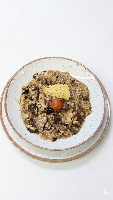 Risoto de filé mignon e funghi