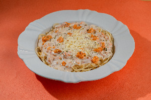 CAMARÃO AO MOLHO BRANCO