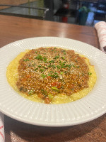 Polenta à bolonhesa