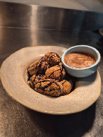 MINI CHURROS COM DOCE DE LEITE
