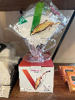Kit Hario v60 01 Transparente + 100 filtros