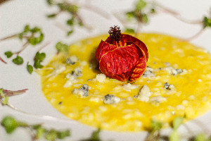 Risoto de Abóbora c/ Gorgonzola
