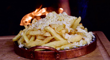 Fritas com Queijo