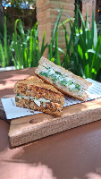 Sanduíche Vegetariano com Espinafre