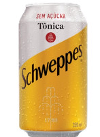 Agua tonica zero lata