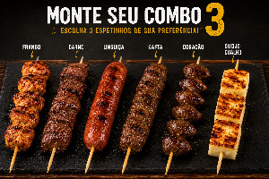 Combo 3 Espetos