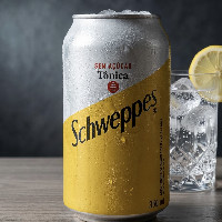 Água tônica Zero Schweppes (350ml)