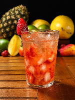 Caipirinha de morango