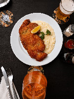 Cotoletta di Pollo con Risotto al Limone