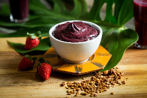 Creme de açaí