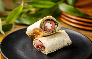 Wrap de carpaccio (Frio)