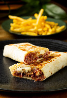 Wraps carne seca