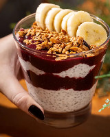 Pudim de chia