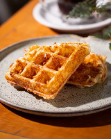 1/2 Waffle de Pão de Queijo