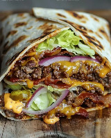 Wrap de carne
