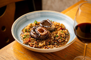 Arroz Caldoso com Ossobuco