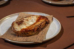 Sourdough casquinha de queijo