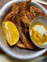Camarão frito 150g