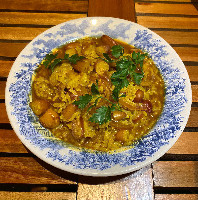 Arroz de Pinhão (vegano)