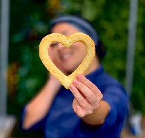 O biscoito de queijo
