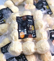 Pacote congelado d"O" pão de queijo