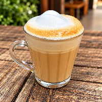 Café com leite integral ou aveia grande