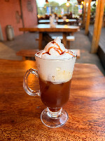 Mocha de baunilha gelado