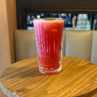 Suco de Melancia com Hortelâ