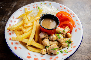 Isca de Frango Grelhado