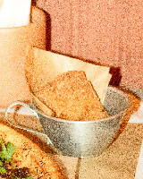 Bolinho de lasanha frita
