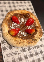 Mini Pizza Nutella com Morangos frescos (15cm)