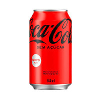 Coca zero lata