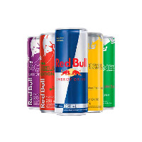 Red bull tradicional, tropical, melancia, ZERO Açúcar