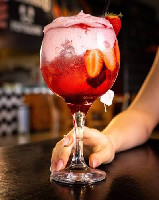 Gin frutas vermelhas