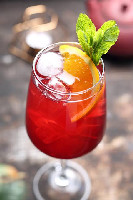 Gin tonica morango