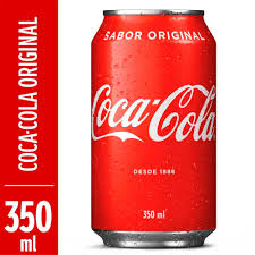 Refrigerante Coca cola lata