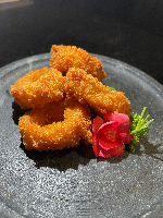 Anéis de lula crocantes (yka fry)