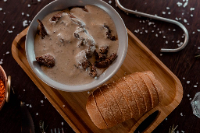 Filé ao molho Gorgonzola