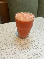 Suco de Laranja com Morango