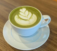 Matchá Latte Quente