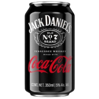 Jack Daniels com Coca Cola (Bebida Mista) 330ml