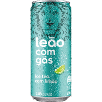 Chá Preto Gaseificado com Limão - Leão - Sem açúcar