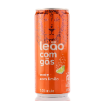 Chá Mate Gaseificado com Limão - Leão