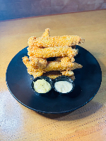 Filé de tilápia com fritas