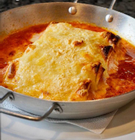 Cannelloni de Alho Poró com Creme de Ricota