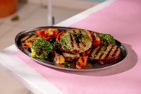 Legumes na brasa