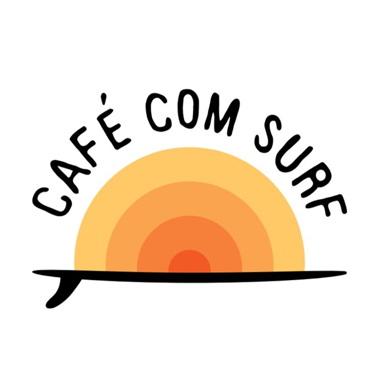 Logo de Café com surf