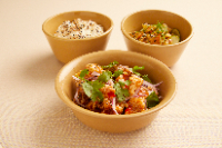 Thai Karaage + Arroz e Salada