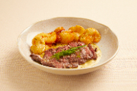 Filé Bearnaise no Prato