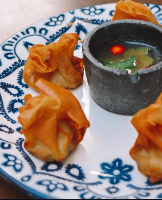 Trouxinhas de Frango Thai